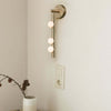 Fleur Round Glass Wall Lamp – Elegant Brass & LED Lighting | Alsolight