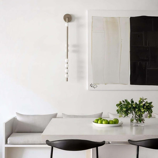 Fleur Round Glass Wall Lamp – Elegant Brass & LED Lighting | Alsolight