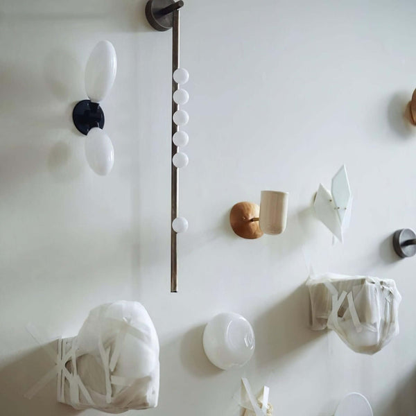 Fleur Round Glass Wall Lamp – Elegant Brass & LED Lighting | Alsolight