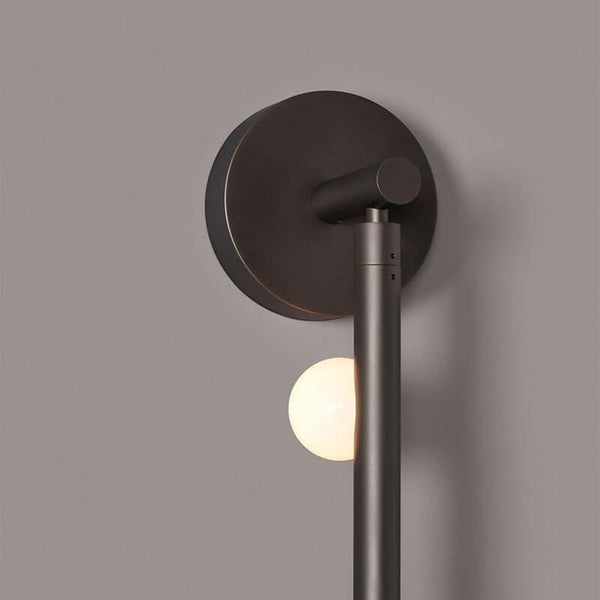 Fleur Round Glass Wall Lamp – Elegant Brass & LED Lighting | Alsolight