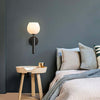 Fleur Wall Lamp – Elegant Flower-Shaped Alabaster Sconce in Brass | Alsolight