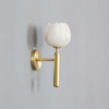 Fleur Wall Lamp – Elegant Flower-Shaped Alabaster Sconce in Brass | Alsolight