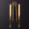 Fontanelle Double Wall Lamp – Simple Brass & Glass Elegance | Alsolight