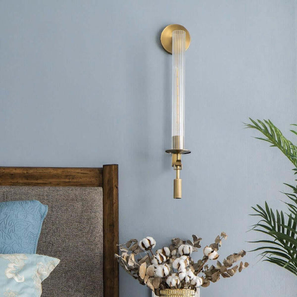 Fontanelle Double Wall Lamp – Simple Brass & Glass Elegance | Alsolight
