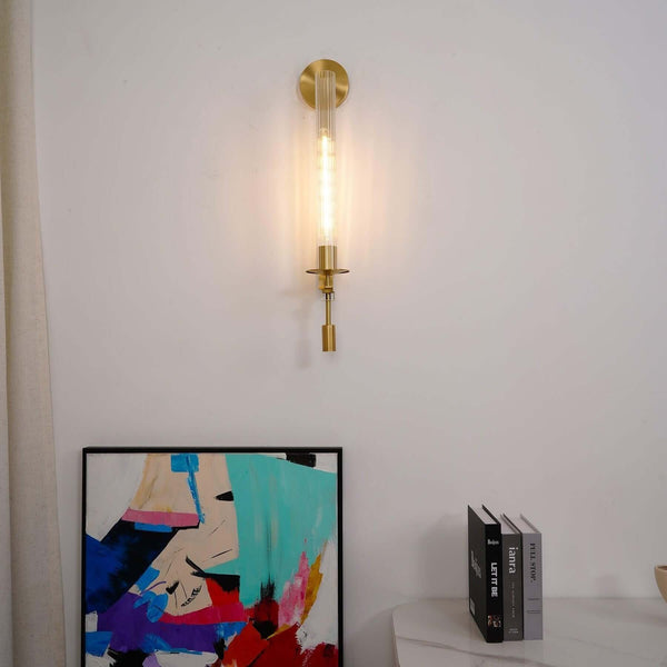 Fontanelle Double Wall Lamp – Simple Brass & Glass Elegance | Alsolight