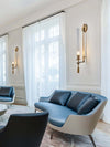Fontanelle Double Wall Lamp – Simple Brass & Glass Elegance | Alsolight
