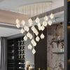 Germoglio Chandelier – Elegant Floral Pendant Light with Brass Accents | Alsolight