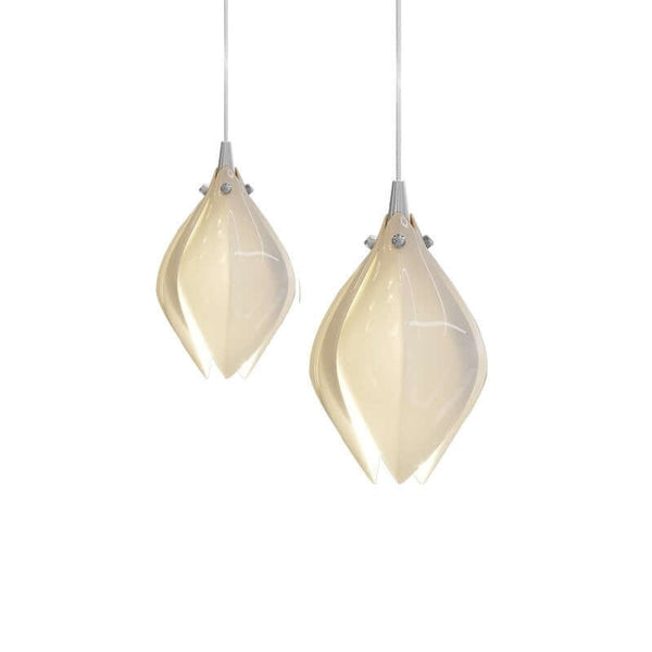 Germoglio Chandelier – Elegant Floral Pendant Light with Brass Accents | Alsolight