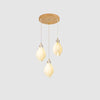 Germoglio Chandelier – Elegant Floral Pendant Light with Brass Accents | Alsolight