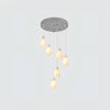 Germoglio Chandelier – Elegant Floral Pendant Light with Brass Accents | Alsolight