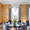 Germoglio Chandelier – Elegant Floral Pendant Light with Brass Accents | Alsolight