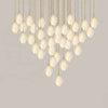 Germoglio Chandelier – Elegant Floral Pendant Light with Brass Accents | Alsolight