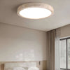 Horizon Round Ceiling Light – Yellow Travertine Elegance & Warm Glow | Alsolight
