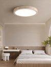 Horizon Round Ceiling Light – Yellow Travertine Elegance & Warm Glow | Alsolight