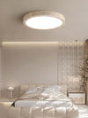 Horizon Round Ceiling Light – Yellow Travertine Elegance & Warm Glow | Alsolight