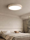 Horizon Round Ceiling Light – Yellow Travertine Elegance & Warm Glow | Alsolight