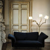 Ines Floor Lamp – Unique Handcrafted Design with Fabrics & Brass | Alsolight
