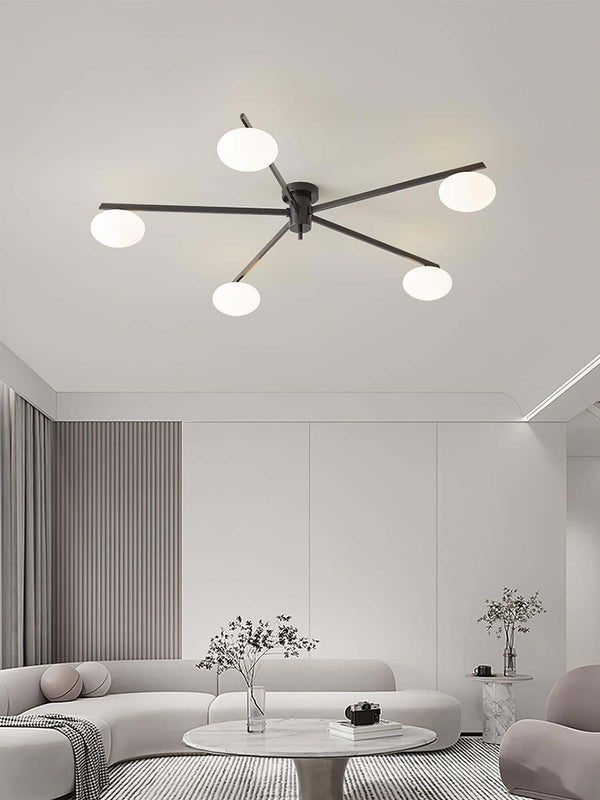 Jasper Ceiling Light – Brass Minimalist Style Modern Ceiling Lamp | Alsolight