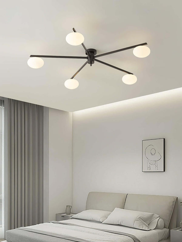 Jasper Ceiling Light – Brass Minimalist Style Modern Ceiling Lamp | Alsolight