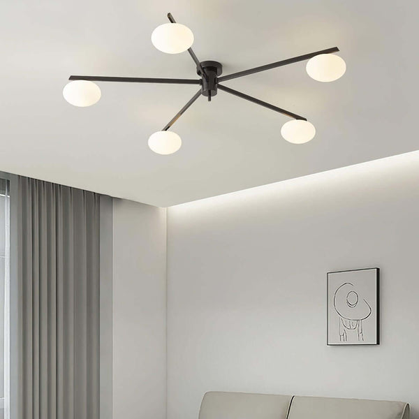 Jasper Ceiling Light – Brass Minimalist Style Modern Ceiling Lamp | Alsolight