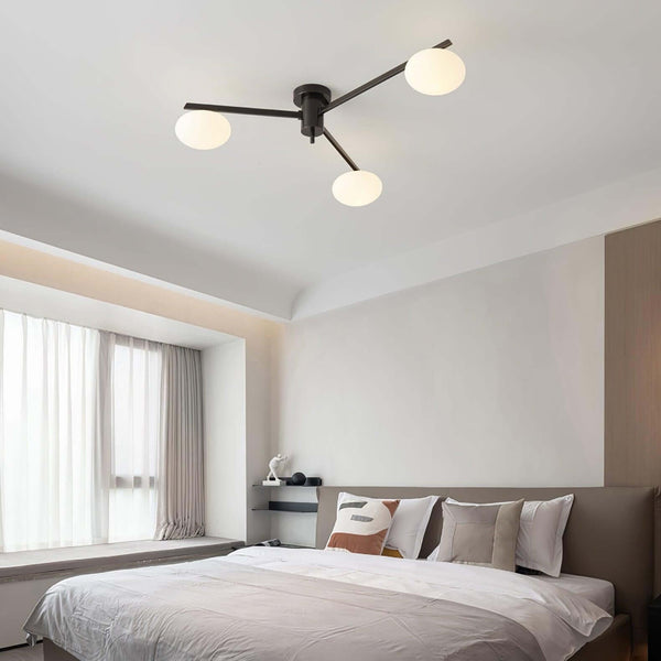 Jasper Ceiling Light – Brass Minimalist Style Modern Ceiling Lamp | Alsolight