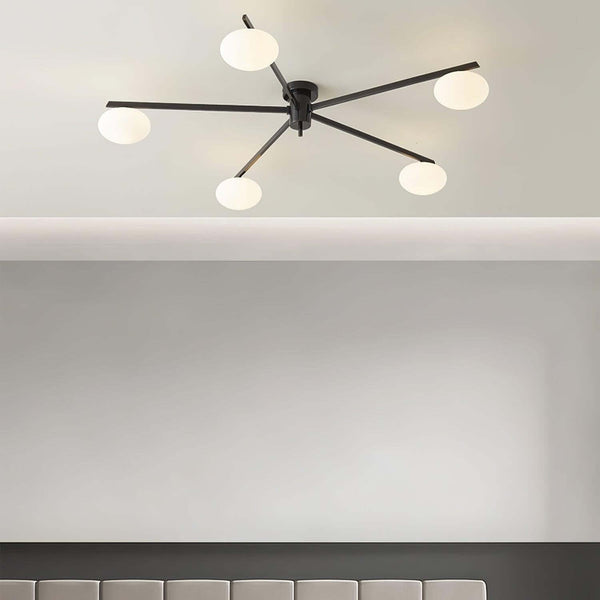 Jasper Ceiling Light – Brass Minimalist Style Modern Ceiling Lamp | Alsolight