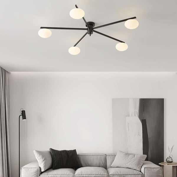 Jasper Ceiling Light – Brass Minimalist Style Modern Ceiling Lamp | Alsolight