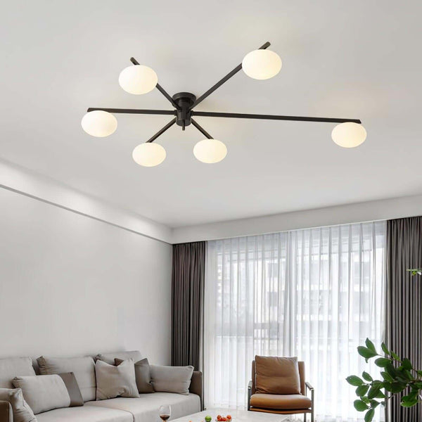 Jasper Ceiling Light – Brass Minimalist Style Modern Ceiling Lamp | Alsolight