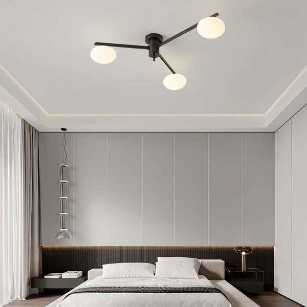 Jasper Ceiling Light – Brass Minimalist Style Modern Ceiling Lamp | Alsolight
