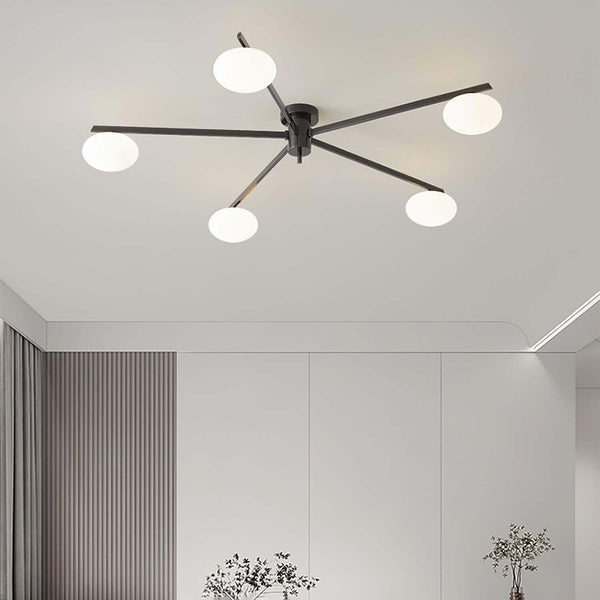 Jasper Ceiling Light – Brass Minimalist Style Modern Ceiling Lamp | Alsolight