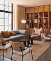 Jwda Floor Lamp – Yellow Travertine & Marble with Artistic Design | Alsolight
