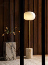Jwda Floor Lamp – Yellow Travertine & Marble with Artistic Design | Alsolight