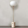 Jwda Floor Lamp – Yellow Travertine & Marble with Artistic Design | Alsolight