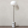 Jwda Floor Lamp – Yellow Travertine & Marble with Artistic Design | Alsolight
