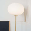 Jwda Floor Lamp – Yellow Travertine & Marble with Artistic Design | Alsolight