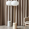 Jwda Floor Lamp – Yellow Travertine & Marble with Artistic Design | Alsolight