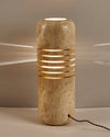 Kota Floor Lamp – Elegant Yellow Travertine Design for Modern Spaces | Alsolight