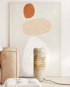 Kota Floor Lamp – Elegant Yellow Travertine Design for Modern Spaces | Alsolight