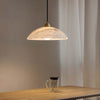 Kubah Alabaster Pendant Lamp – Elegant Art Deco Dome Light | Alsolight