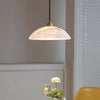 Kubah Alabaster Pendant Lamp – Elegant Art Deco Dome Light | Alsolight