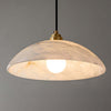Kubah Alabaster Pendant Lamp – Elegant Art Deco Dome Light | Alsolight