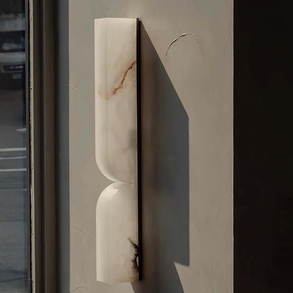 Labra Wall Light – Elegant LED Alabaster Sconce for Ambient Glow | Alsolight