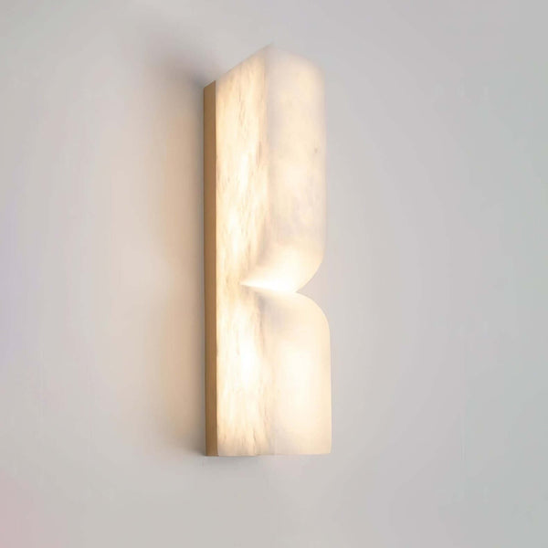 Labra Wall Light – Elegant LED Alabaster Sconce for Ambient Glow | Alsolight