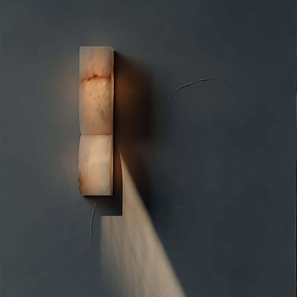 Labra Wall Light – Elegant LED Alabaster Sconce for Ambient Glow | Alsolight