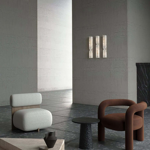 Labra Wall Light – Elegant LED Alabaster Sconce for Ambient Glow | Alsolight