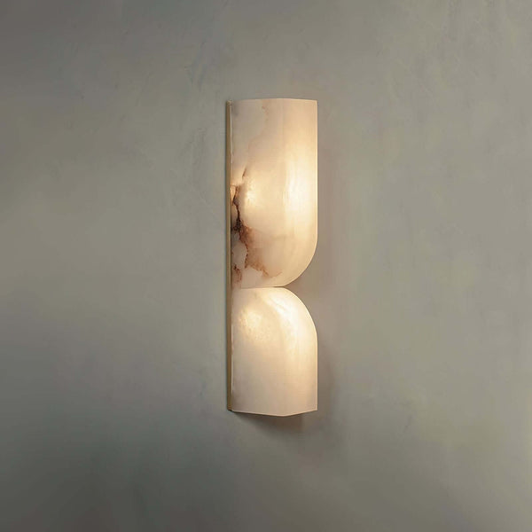 Labra Wall Light – Elegant LED Alabaster Sconce for Ambient Glow | Alsolight