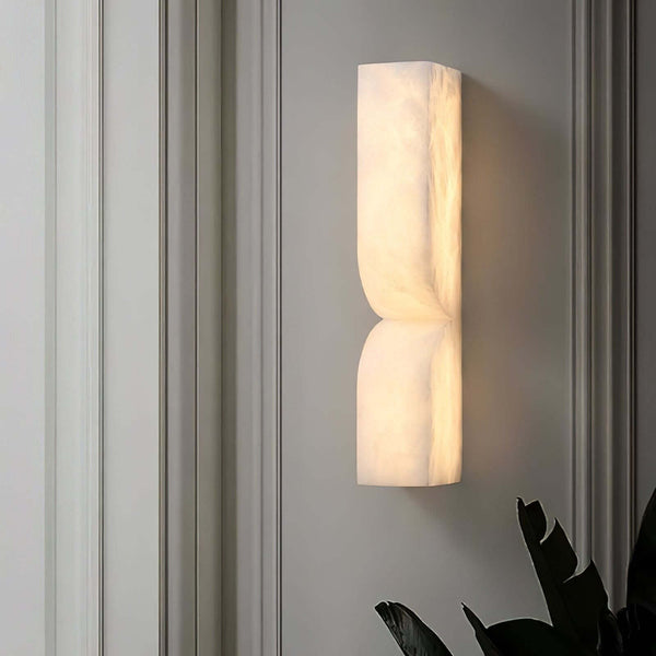 Labra Wall Light – Elegant LED Alabaster Sconce for Ambient Glow | Alsolight