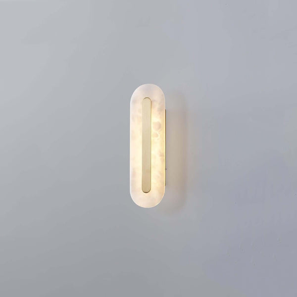 Lavilla Wall Lamp – Simple Alabaster Wall Sconce for Elegant Spaces | Alsolight