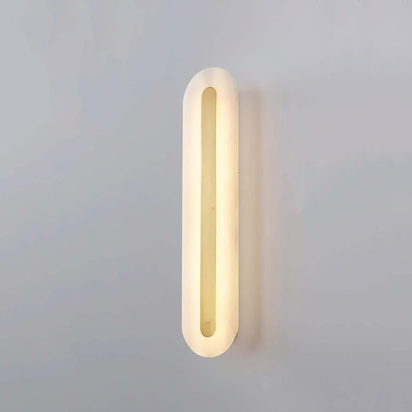 Lavilla Wall Lamp – Simple Alabaster Wall Sconce for Elegant Spaces | Alsolight