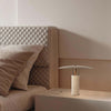 Luna Table Lamp – Yellow Travertine Small Simple Decorative Light | Alsolight